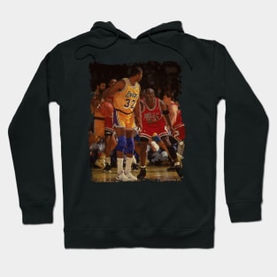 Magic Johnson vs Michael Jordan, NBA Finals Hoodie